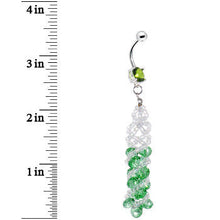 将图片加载到图库查看器，Green Dress to Impress Drop Belly Ring
