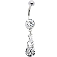 将图片加载到图库查看器，Crystalline Radiant Gem Drop Belly Ring
