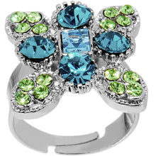 Load image into Gallery viewer, Aquamarine Beauty Adjustable Ring
