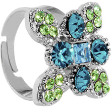 Load image into Gallery viewer, Aquamarine Beauty Adjustable Ring
