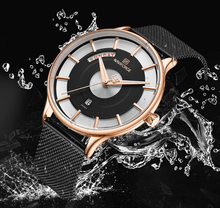 Load image into Gallery viewer, Universal Waterproof Modern Luxury Watch Stainless Steel Hardlex Glass Excellent Design Perfect Gift For Him
