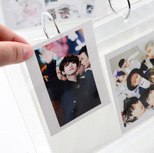 Load image into Gallery viewer, 3/5 inch Desktop Photo Album Acrylic Polaroid Instax loose leaf Photo Album Home Decoration Star Postcard Collect Photo Albums Birthday Gift Family Scrapbook Albums Family Anniversary Gift For Couple
