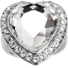 Load image into Gallery viewer, Size 7.5 -Crystalline Luster Heart Ring
