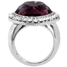 将图片加载到图库查看器，Size 7.5 -Purple Luster Heart Ring
