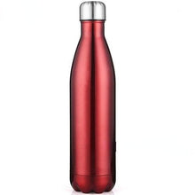 将图片加载到图库查看器，350/500/750/1000ml Double Wall Stainless Steel Water Bottle Thermos Bottle Keep Hot and Cold Insulated Vacuum Flask Sport  Stainless Steel Double Wall Insulated Water Bottle for Travel
