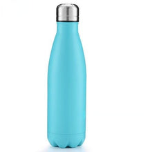 将图片加载到图库查看器，350/500/750/1000ml Double Wall Stainless Steel Water Bottle Thermos Bottle Keep Hot and Cold Insulated Vacuum Flask Sport  Stainless Steel Double Wall Insulated Water Bottle for Travel
