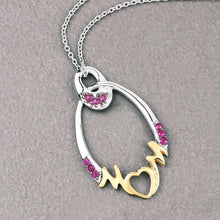 将图片加载到图库查看器，0.18 Carat Genuine Ruby .925 Sterling Silver Pendant

