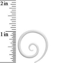 将图片加载到图库查看器，10G White Acrylic Super Spiral Taper
