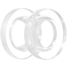 Load image into Gallery viewer, 0G Clear Acrylic Screw Fit Tunnel Plug Set

