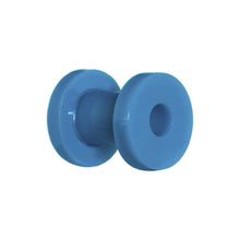Load image into Gallery viewer, 4G Acrylic Neon Blue Screw Fit Tunnel Plug
