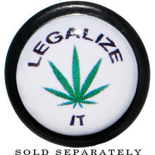 将图片加载到图库查看器，Legalize Pot Leaf Cheater Plug
