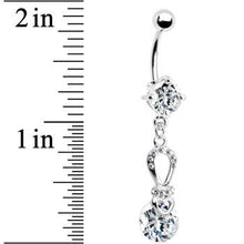 Load image into Gallery viewer, Crystalline Gem Exquisite Beauty Belly Ring
