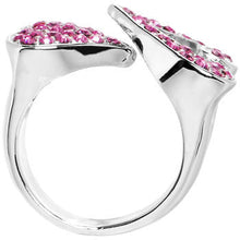 Load image into Gallery viewer, Pink Gem Heartbreaker Heart Adjustable Ring
