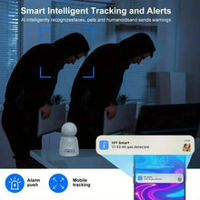 将图片加载到图库查看器，2-Pack: 2K Indoor Security Camera | 2-Way Audio &amp; Video Call + Night Vision
