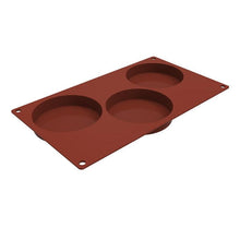 Load image into Gallery viewer, 3/6 Silicone Mold Round Circle Shape Fondant Cake Tools Ice Cube Moulds 3D Candy Jelly Making Mould Handmade Soap Molds Round Baking Silicone Mold Circle Chocolate Cake Pie Muffin Sandwiches Eggs Bakeware Kitchen Accessories

