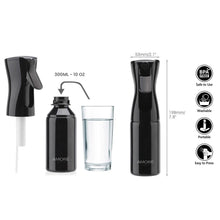Load image into Gallery viewer, 360 Continuous Hair Water Ultra Fine Mister Spray Bottle
