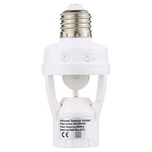 将图片加载到图库查看器，360 Degree Detection PIR Infrared Motion Sensor E27 LED Light
