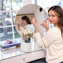 Load image into Gallery viewer, 360-Degree Rotating Dustproof Makeup Brush Organizer
