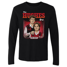 Load image into Gallery viewer, Luke Hughes &amp; Jack Hughes New Jersey Step Brothers WHT
