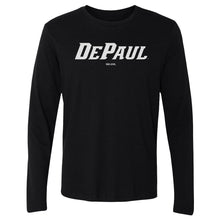 Load image into Gallery viewer, DePaul Blue Demons Wordmark White WHT

