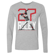 将图片加载到图库查看器，Austin Riley Atlanta Bold Number WHT

