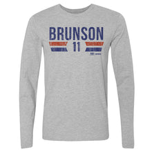 将图片加载到图库查看器，Jalen Brunson New York Knicks Font

