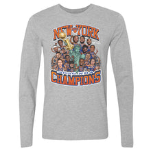 Load image into Gallery viewer, New York Knicks NBA Finals 2026 Champions Caricature WHT
