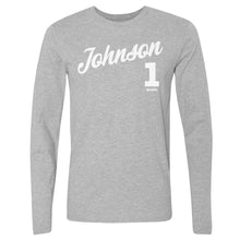 将图片加载到图库查看器，Jalen Johnson Atlanta Script WHT
