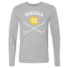Load image into Gallery viewer, Sergei Gonchar Pittsburgh 55 Sticks WHT
