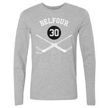 Load image into Gallery viewer, Ed Belfour Chicago 30 Goalie Sticks WHT
