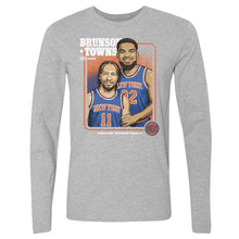 Load image into Gallery viewer, Jalen Brunson &amp; Karl-Anthony Towns New York Knicks Step Brothers WHT
