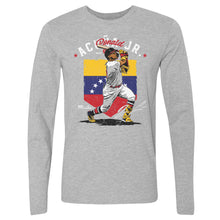 Load image into Gallery viewer, Ronald Acuna Jr. Atlanta Country Flag WHT
