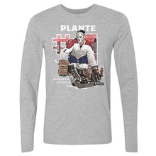 将图片加载到图库查看器，Jacques Plante Montreal Throwback WHT
