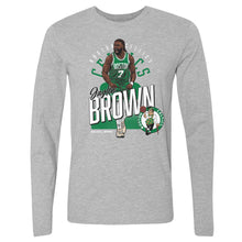 将图片加载到图库查看器，Jaylen Brown Boston Celtics Shield WHT
