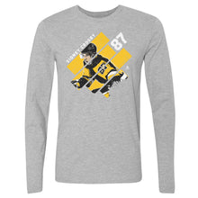 将图片加载到图库查看器，Sidney Crosby Stripes Y WHT
