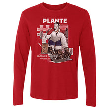 将图片加载到图库查看器，Jacques Plante Montreal Throwback WHT
