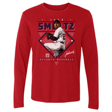 将图片加载到图库查看器，John Smoltz Atlanta Diamond Name WHT
