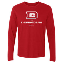 将图片加载到图库查看器，DC Defenders Primary Logo WHT
