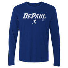 Load image into Gallery viewer, DePaul Blue Demons Track &amp; Field Minimalist WHT
