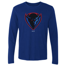 将图片加载到图库查看器，DePaul Blue Demons Primary Logo WHT

