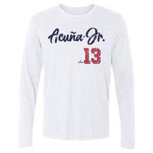 将图片加载到图库查看器，Ronald Acuna Jr. Atlanta Script
