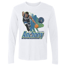 将图片加载到图库查看器，Anthony Edwards Minnesota Timberwolves Retro
