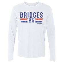 将图片加载到图库查看器，Mikal Bridges New York Knicks Font
