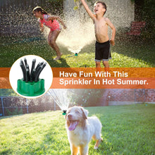 Load image into Gallery viewer, 360° Flexible Lawn Sprinkler Automatic 12 Tubes Garden Water Irrigation Sprayers
