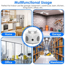 Load image into Gallery viewer, 360° Ultrasonic Mice Repellent Indoor with 3 Modes 9 Strobe Lights
