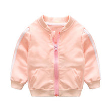Load image into Gallery viewer, Fashion New Clothes Cotton Long Sleeve Solid Zipper Jacket Pants 2pcs Baby Boy / Baby Girl Clothing Set In Sport Design
