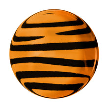 将图片加载到图库查看器，2G Tangerine Zebra Acrylic Saddle Plug
