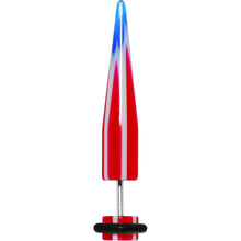 Load image into Gallery viewer, Patriotic Star Fake Taper Ear Plug
