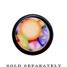 Load image into Gallery viewer, 00G Groovy Retro Flower Acrylic Taper
