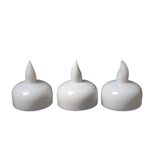 Load image into Gallery viewer, 3/6Pcs LED Flameless Waterproof Candle Flameless Flickering Tea Light Candles Battery Operated Floating Candles for Wedding Centerpiece Pool &amp; SPA Warm Light Flickering Tea Candles Battery Powered For Wedding Home Birthday Party Decoration
